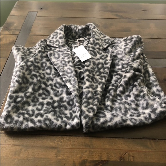 A New Day Cheetah Print Jacket - Picture 1 of 12